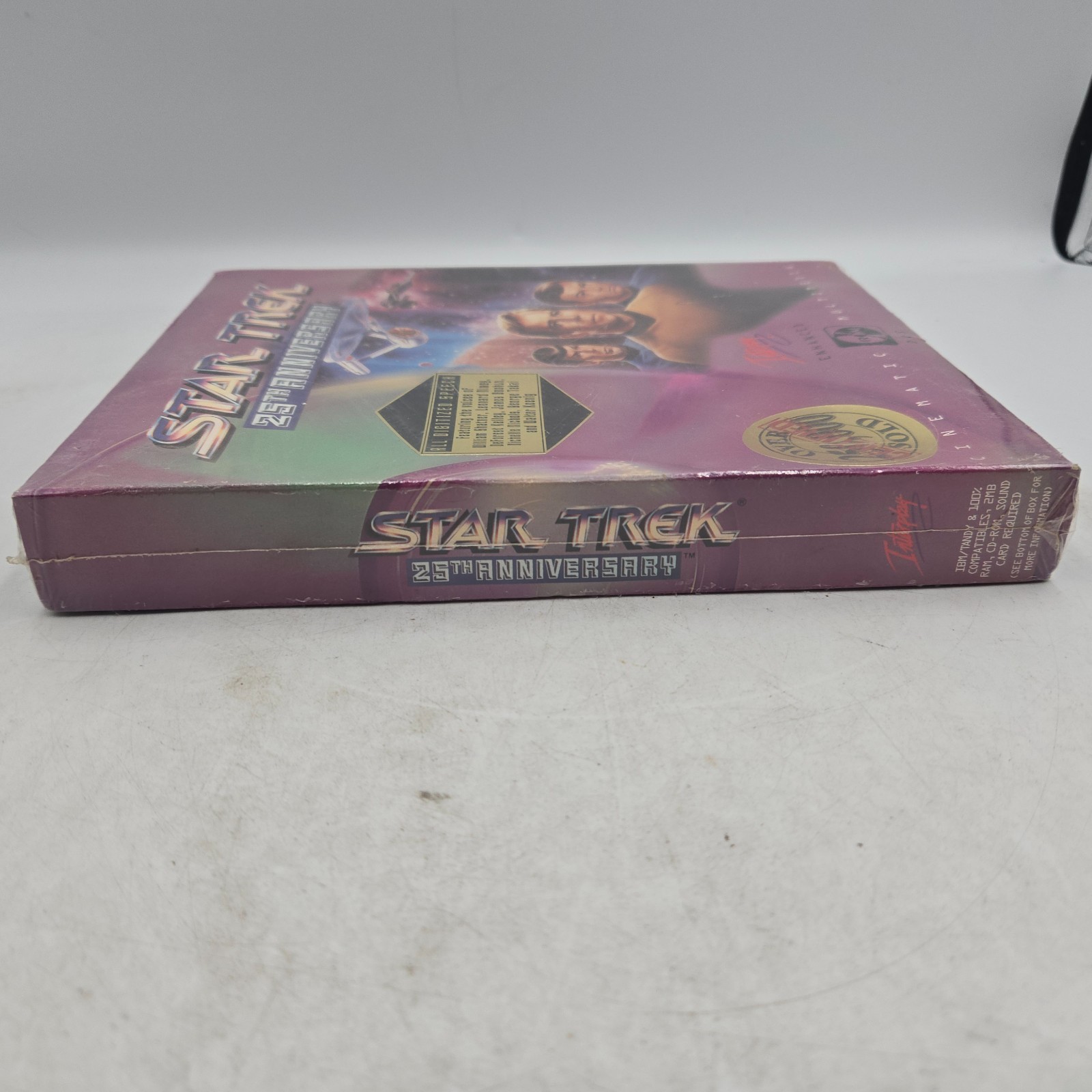 STAR TREK 25th ANNIVERSARY INTERPLAY PC CD-Rom Sealed Multimedia 1992 1993