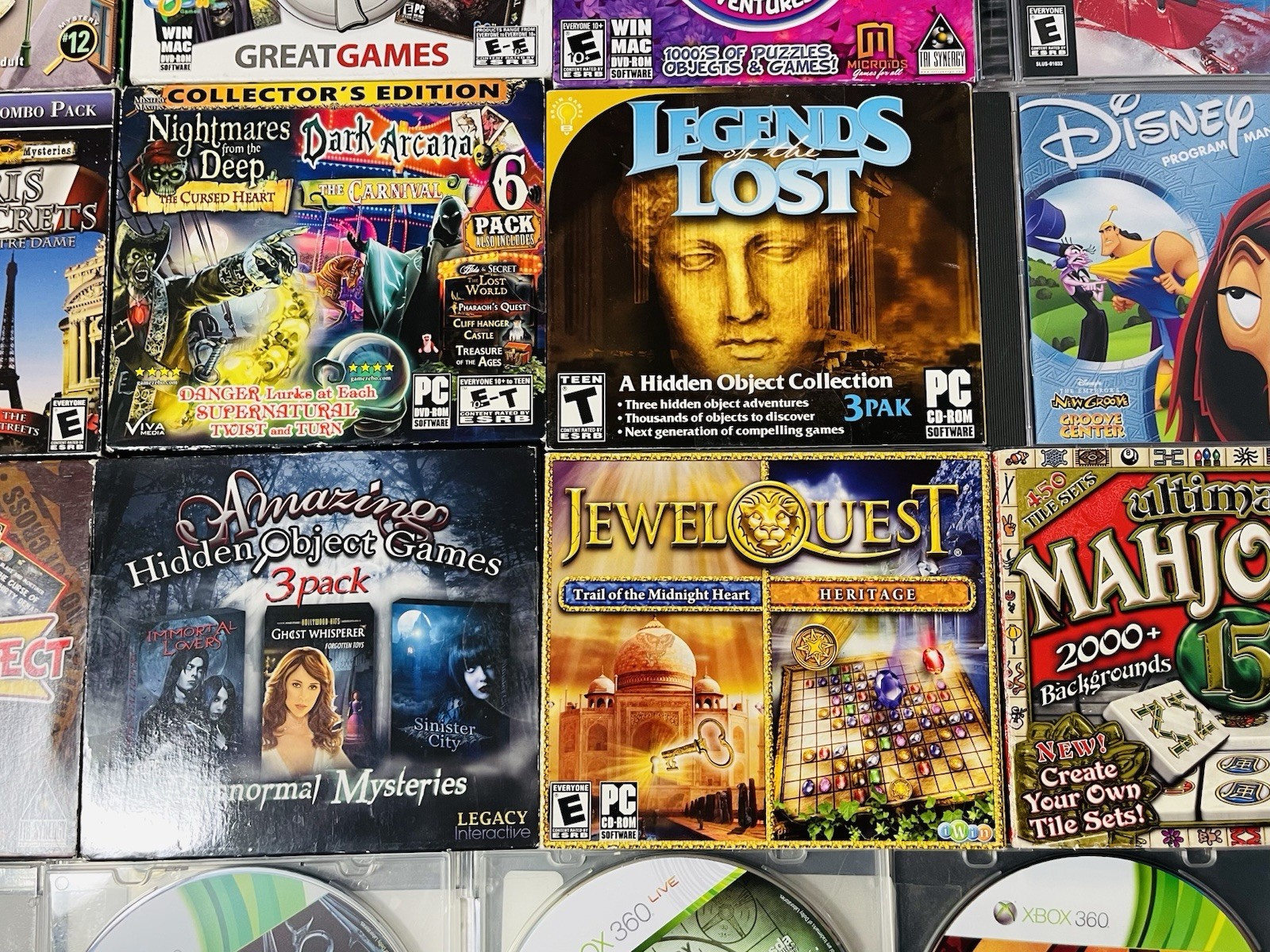 30 RANDOM Video Game Lot : XBOX 360,XBOX ONE, PS1,PS2,PS3,PS4,Wii, ETC *UNTESTED