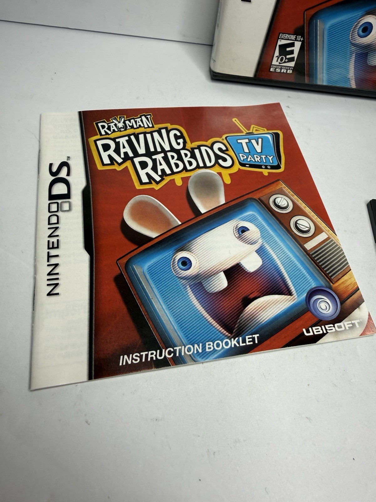 Rayman Raving Rabbids TV Party – Nintendo DS – Complete w/ Manual – Works