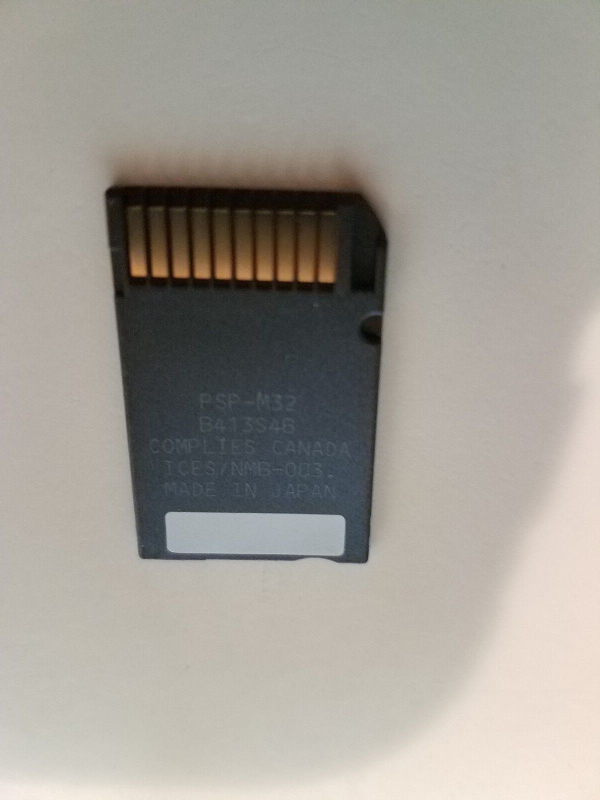 Genuine Sony PSP Memory Stick Duo 32 MB Magic Gate PSP-M32