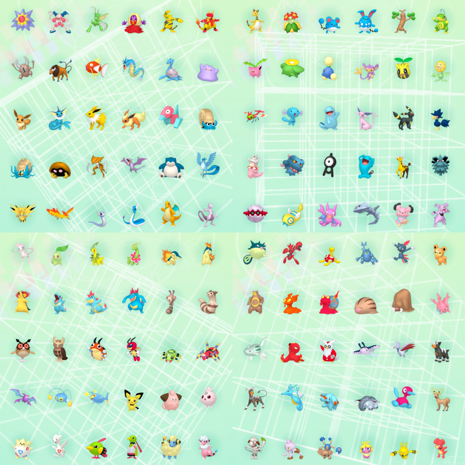 POKEMON Home Living Dex Pokedex Complete Normal Gen 1-7 100% Legit 927 Pokemon