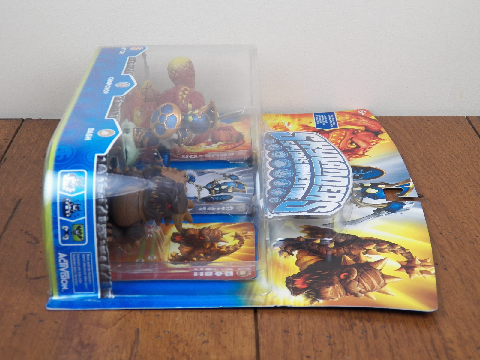 Skylanders 3-Pack Eruptor Chop Chop Bash Figures XBox PS3 Spyros Adventure *NEW*