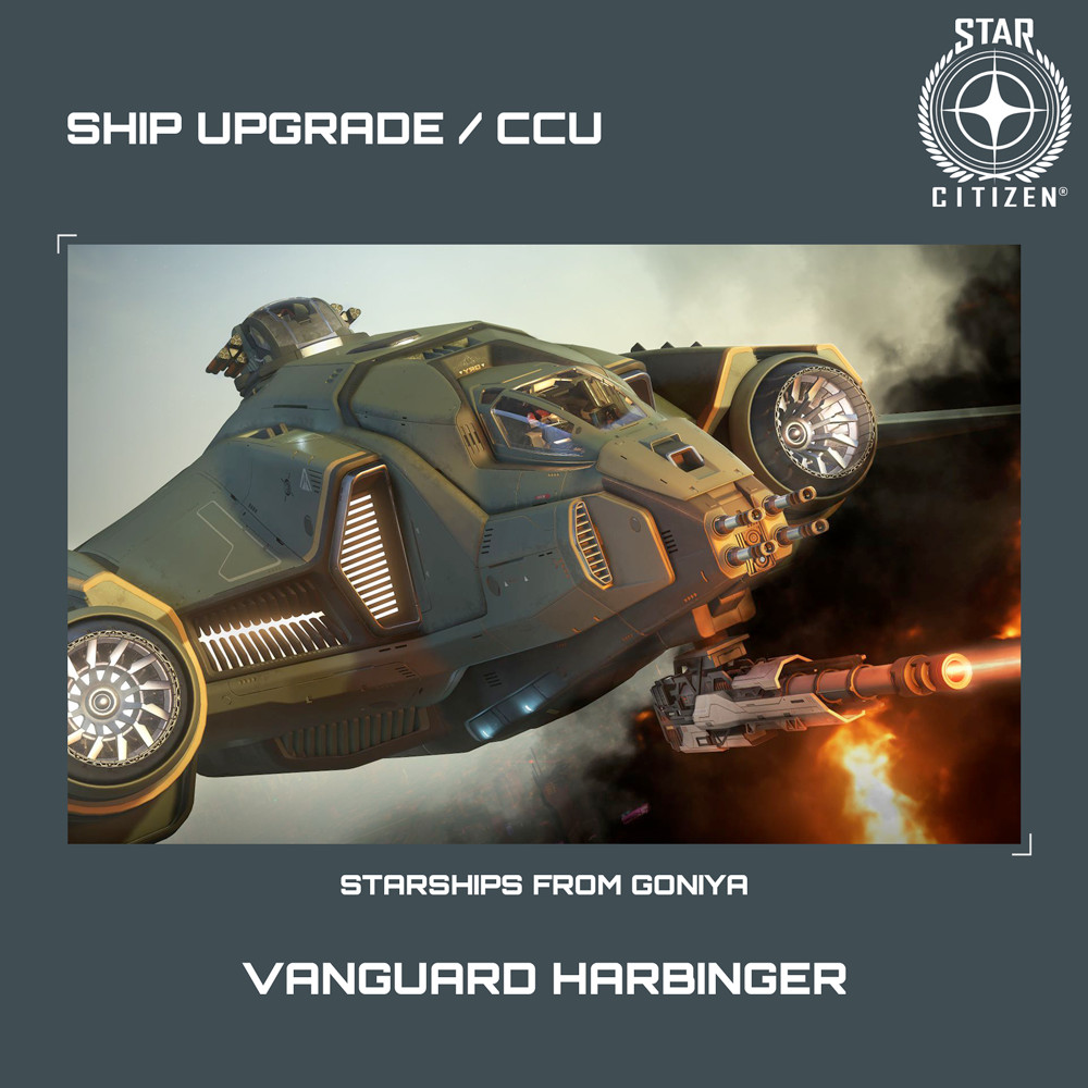 STAR CITIZEN – AEGIS VANGUARD HARBINGER UPGRADE – (CCU)