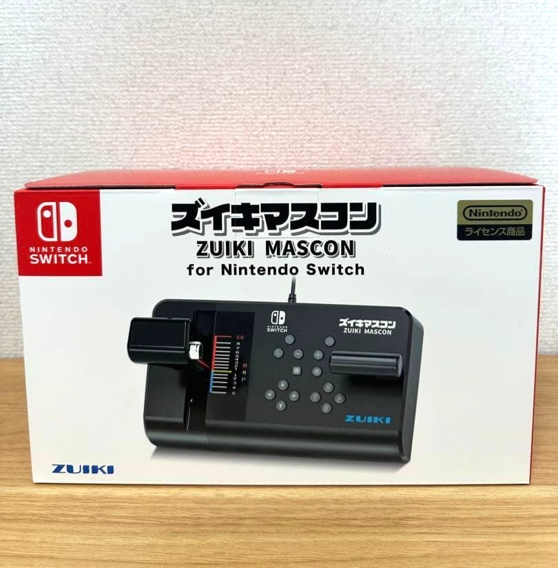 ZUIKI MASCON Controller GO By Train Densha De GO NINTENDO Switch Black NEW JPN