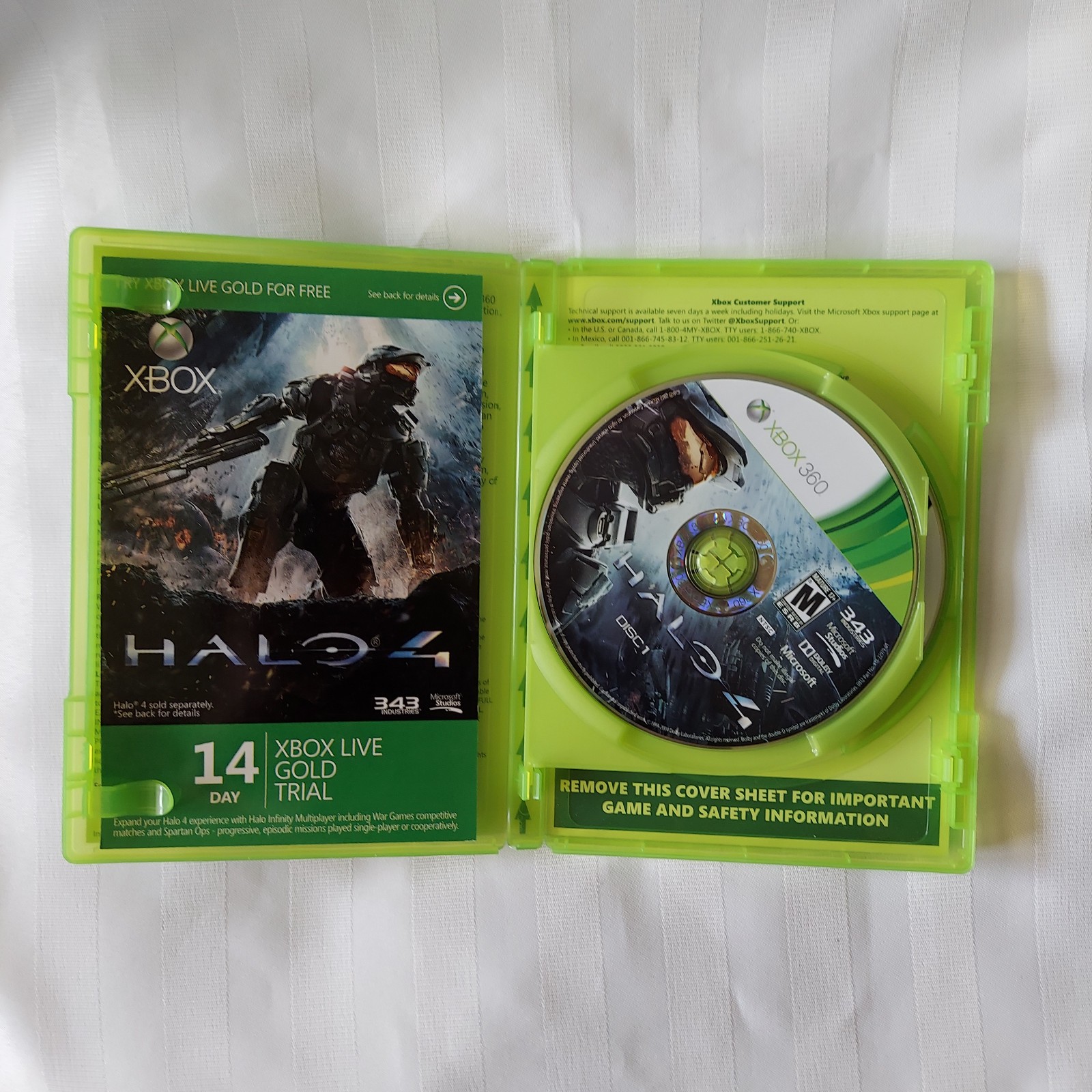 XBOX 360 – HALO 4 (343 Industries 2012) Mature 17+