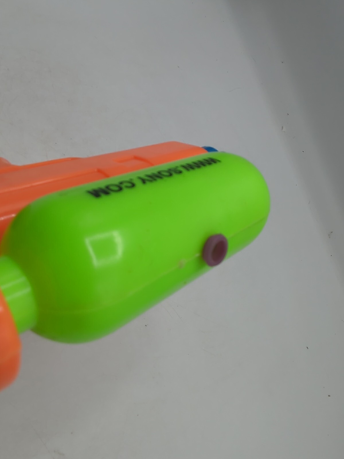 Sony Playstation Water Squirt Gun PROMO Orange Green Vintage Video Game Company
