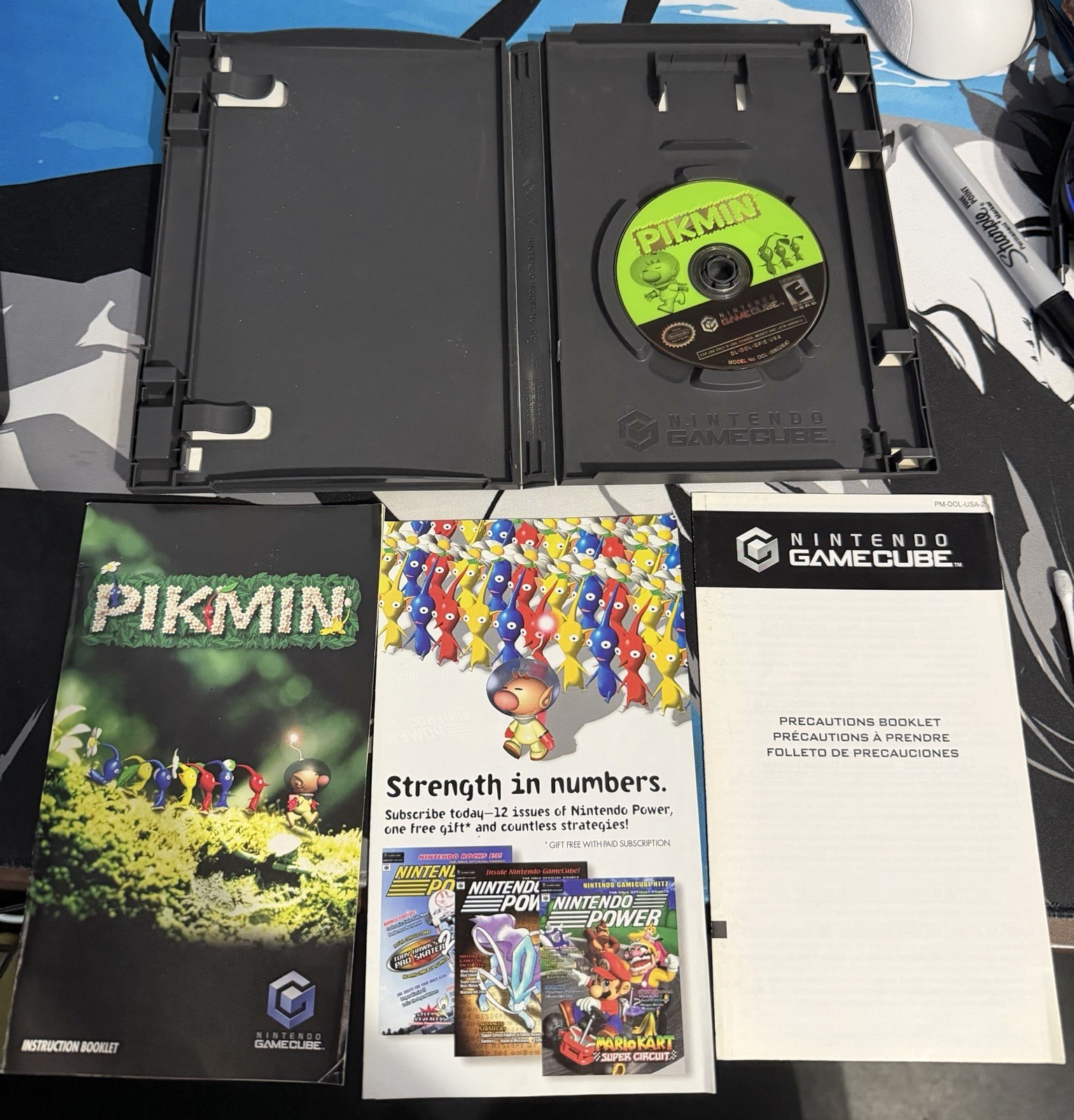 Pikmin 1 & 2 Bundle w Manuals (Gamecube)