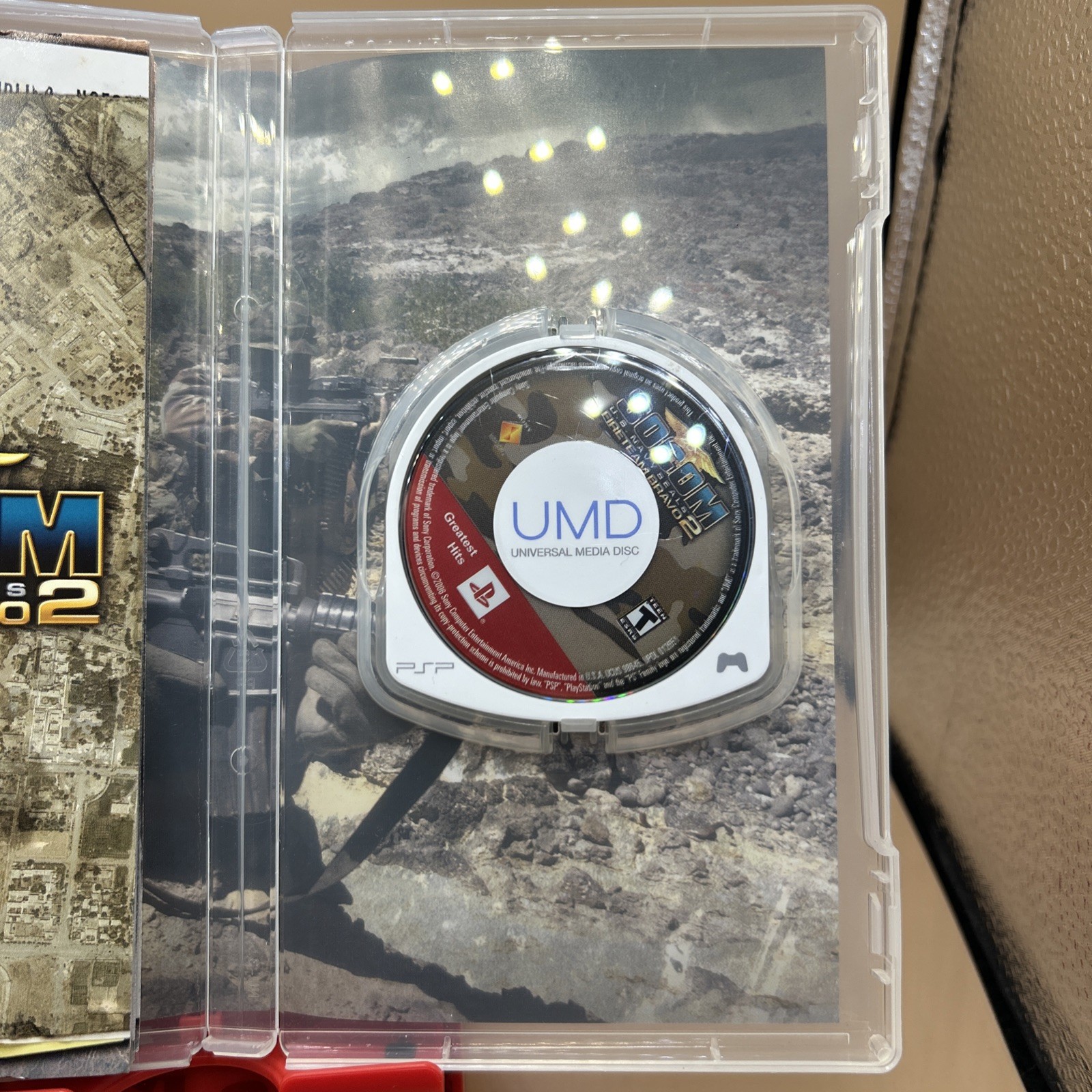 SOCOM U.S. Navy Seals Fireteam Bravo 2 (Sony PlayStation PSP) Complete CIB