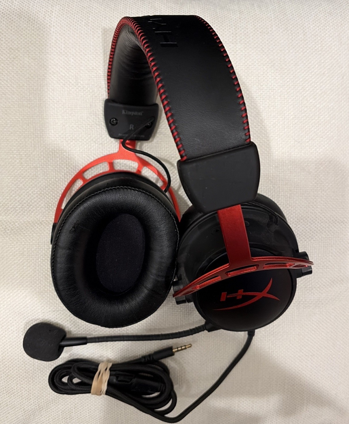 HyperX HX-HSCA-RD/AM Cloud Alpha Wired Stereo Gaming Headset Red/black #1