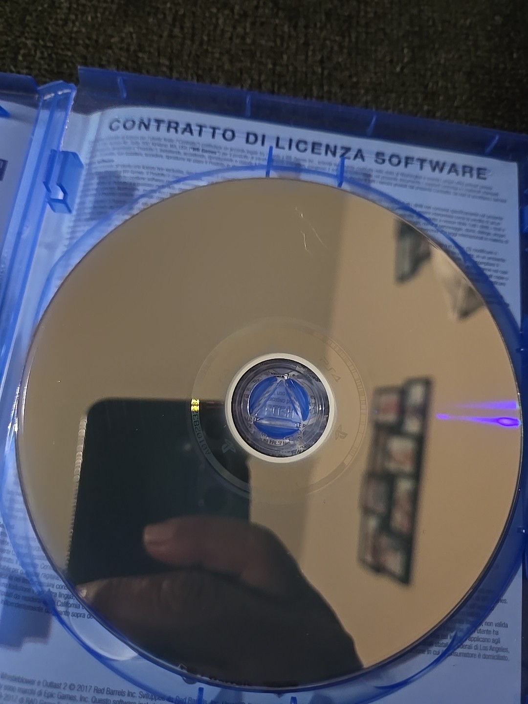 Outlast Trinity PlayStation 4 Complete 2 Disc Edition Whisthleblower
