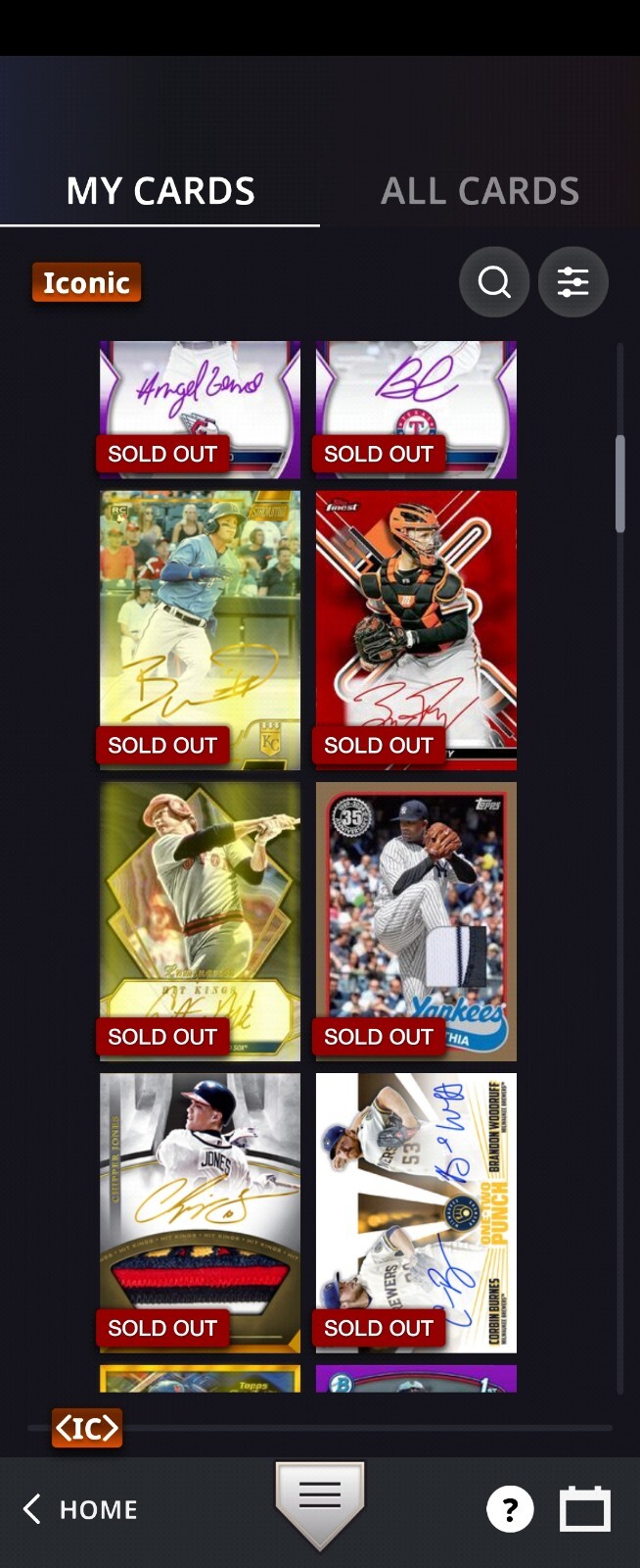 Topps Bunt **DIGITAL** Account
