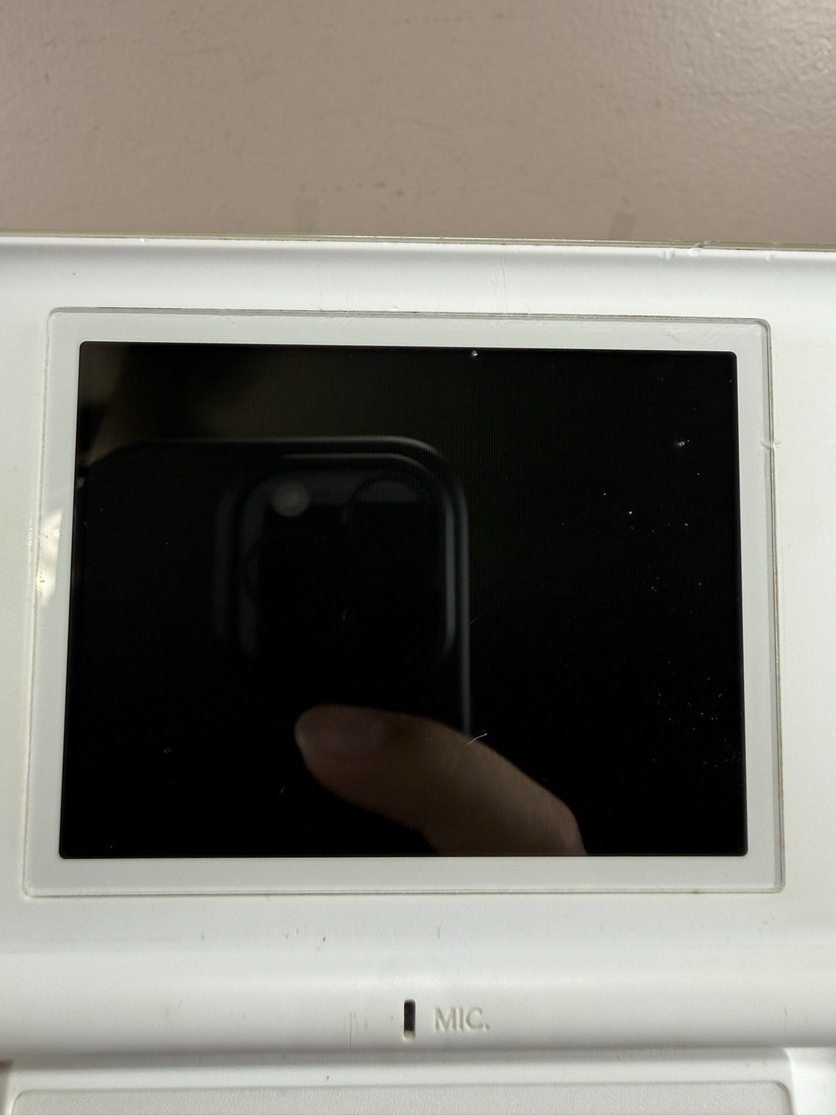 Nintendo DS Lite White Handheld System Only TESTED! *Rough Shape*
