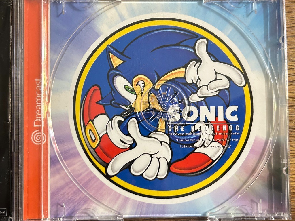 Sonic Adventure Dreamcast Sega Japan HDR-0001 CIB w/ Spine Tested NTSC-J Import