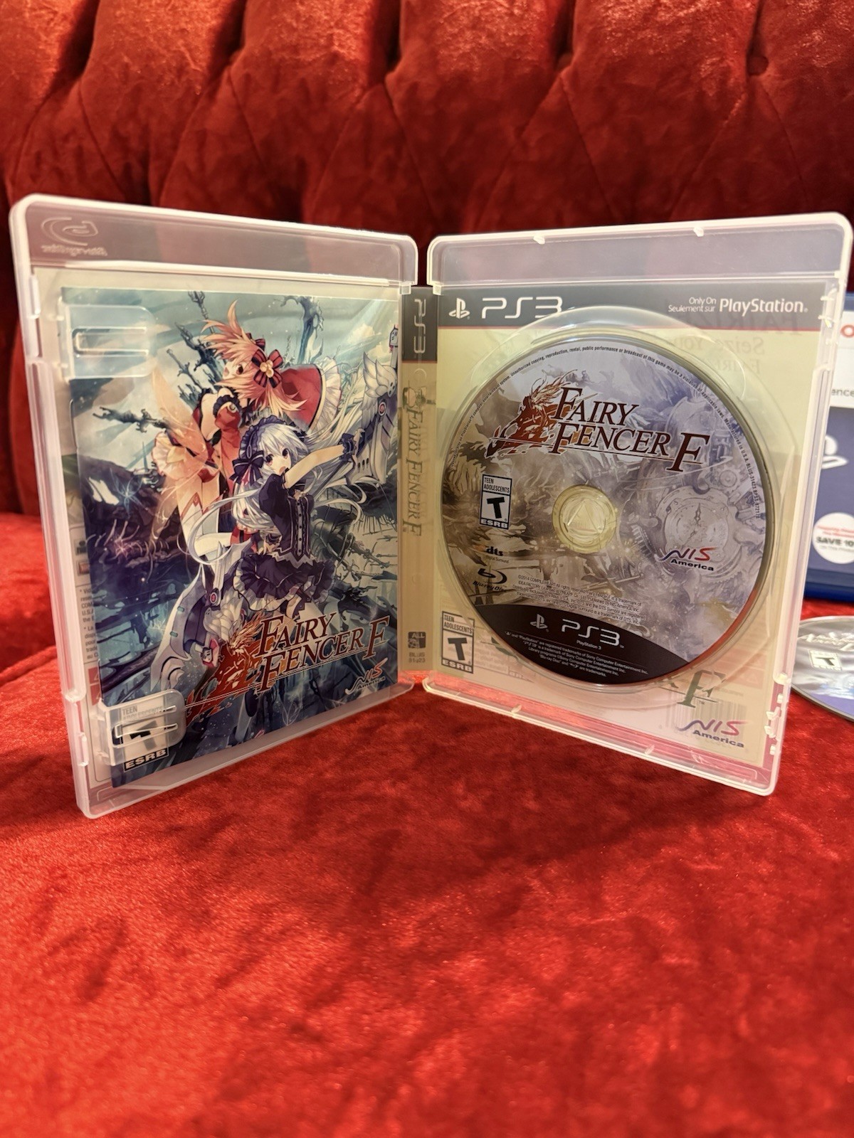 Fairy Fencer F: Advent Dark Force PS4 & Fairy Fencer F Sony PlayStation 3 CIB