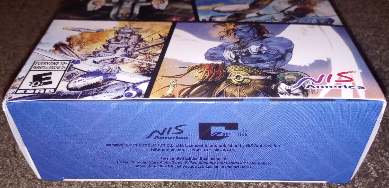 Psikyo Shooting Stars Alpha Limited Edition (Nintendo Switch) complete, CIB