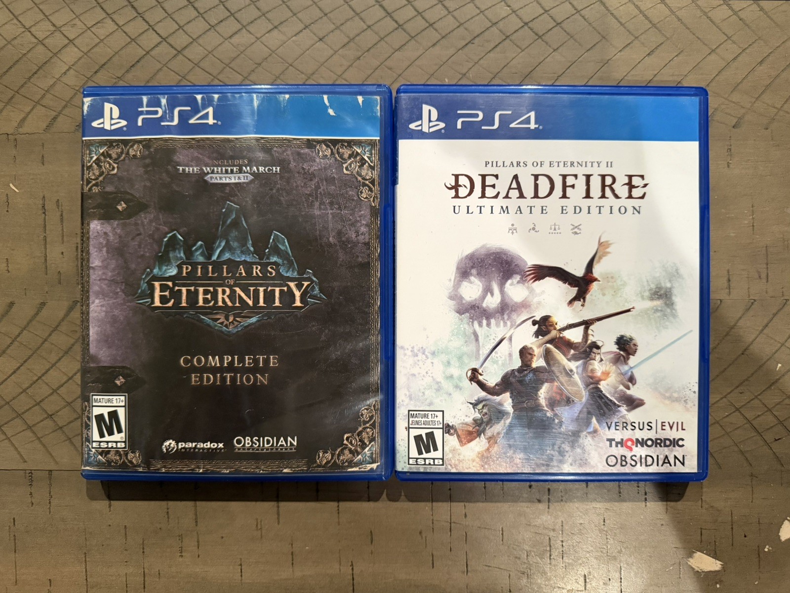 Pillars of Eternity 1 & 2 II: Deadfire BUNDLE (Sony PlayStation 4, 2020)