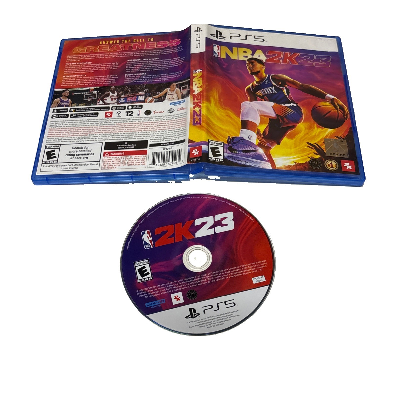 NBA 2K23 – Sony PlayStation 5 PS5 Tested and Working