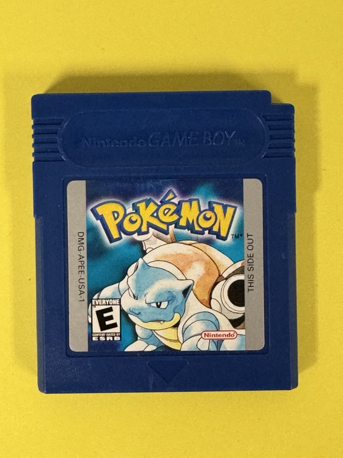 Pokemon Blue Nintendo Gameboy Authentic Cartridge TESTED! WORKS/SAVES