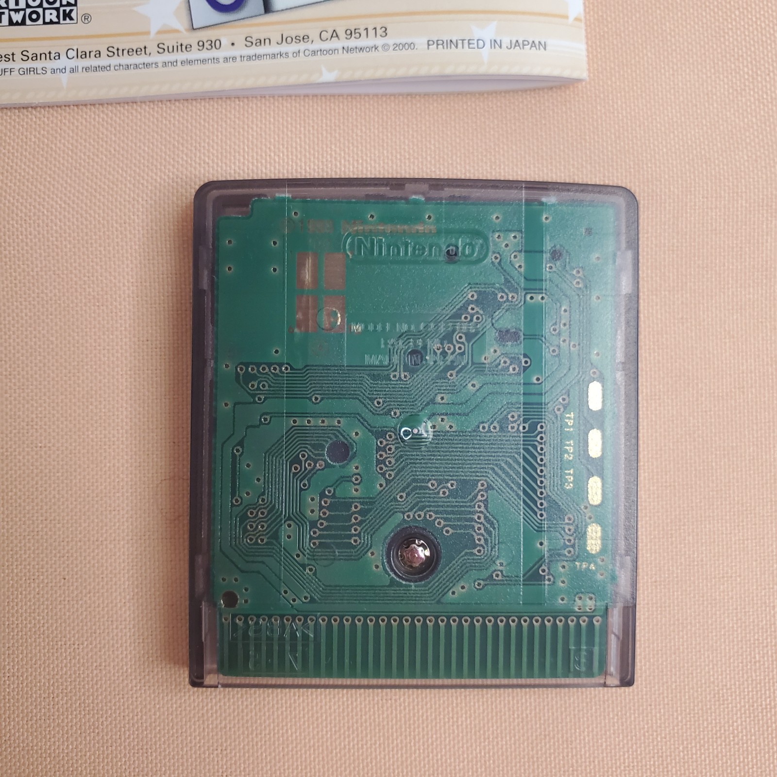 GBC Game: The Powerpuff Girls Bad Mojo Jojo