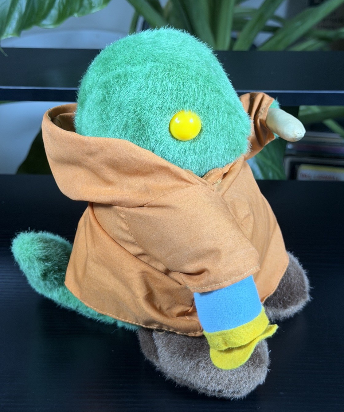 Final Fantasy Tonberry 10” Green Japanese Plush w Hoodie, Knife and Lantern