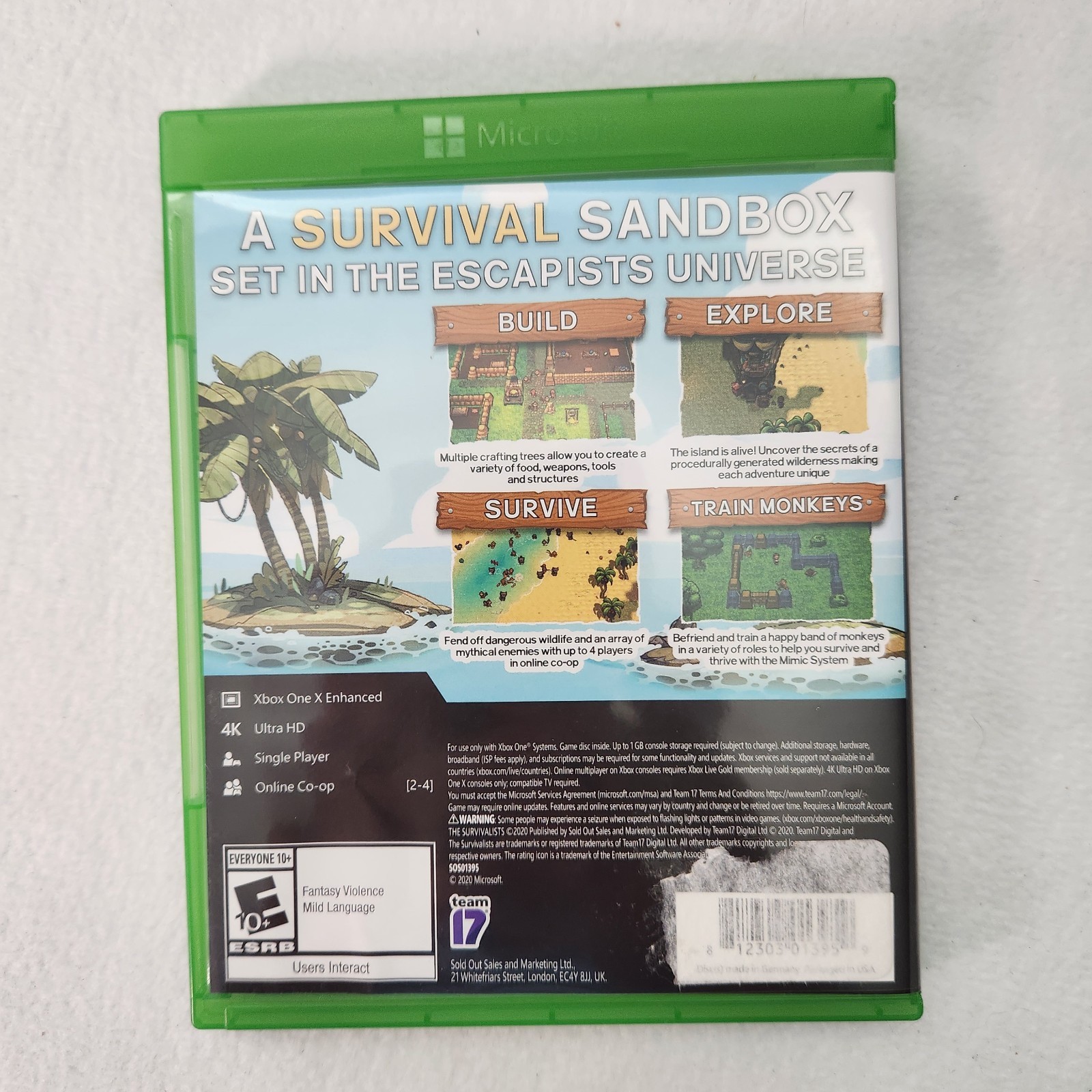 Xbox One – Two Game Lot – Rocket League and The Survivalists