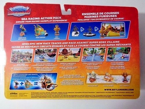 BRAND NEW! SKYLANDERS SUPERCHARGERS * SEA RACING ACTION PACK * FAST SHIPPING!!!