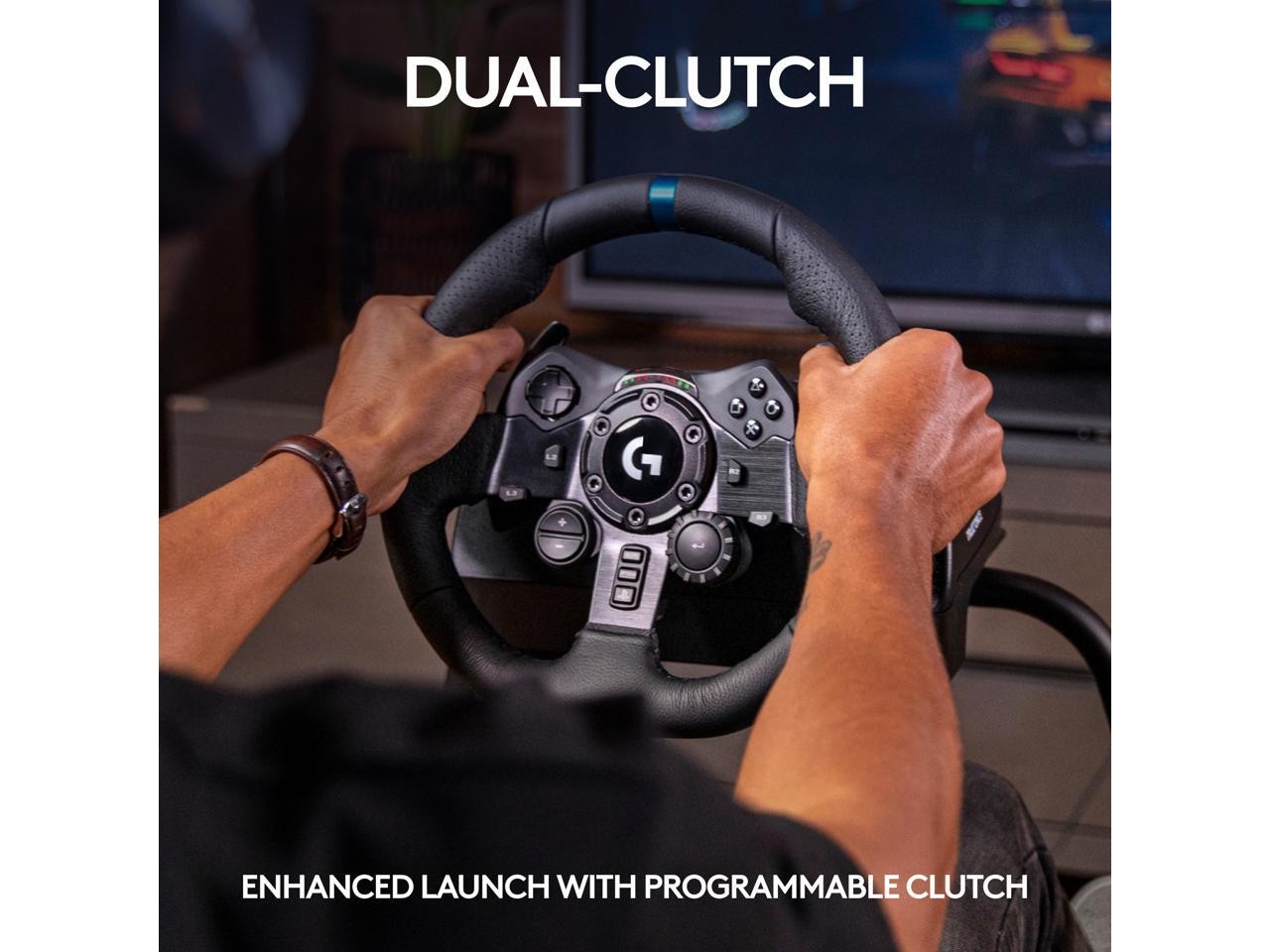 Logitech G923 Racing Wheel and Pedals for PS5, PS4 and PC