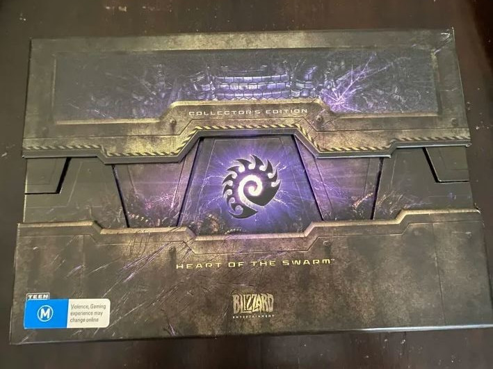 Starcraft 2: Heart of The Swarm Collector’s Edition (not sure if codes redeemed)