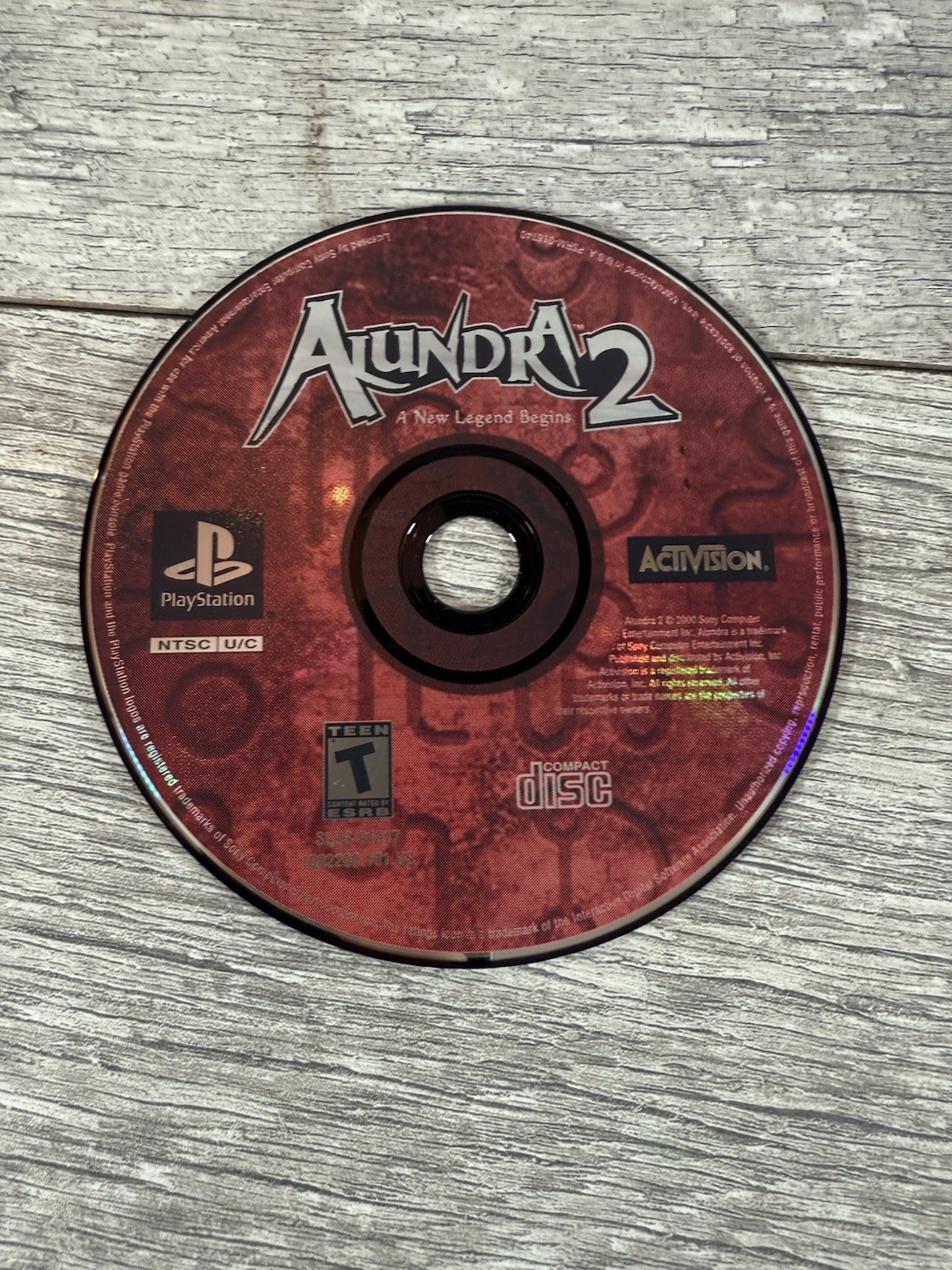 Alundra 2 (Sony PlayStation 1, 2000) Complete Tested CIB PS1 (WATER DAMAGED)