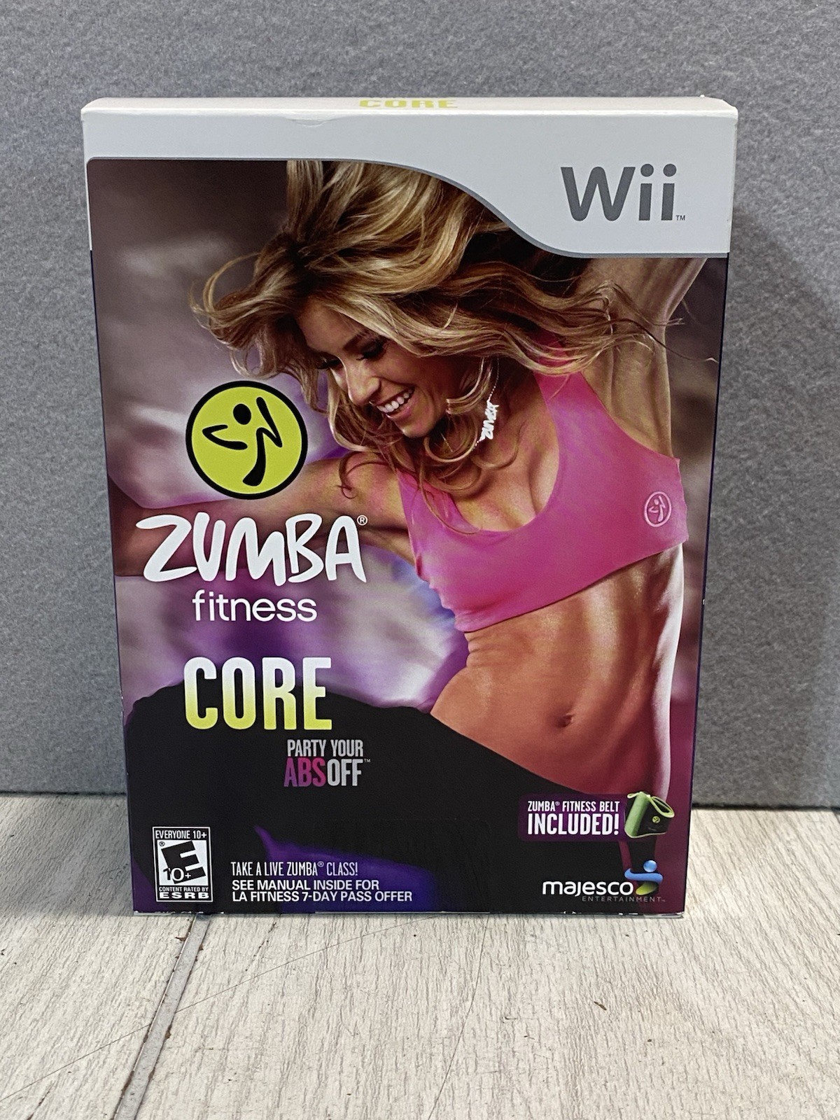 Zumba Fitness Core (Nintendo Wii) Big Box Belt Included BRAND NEW SEALED