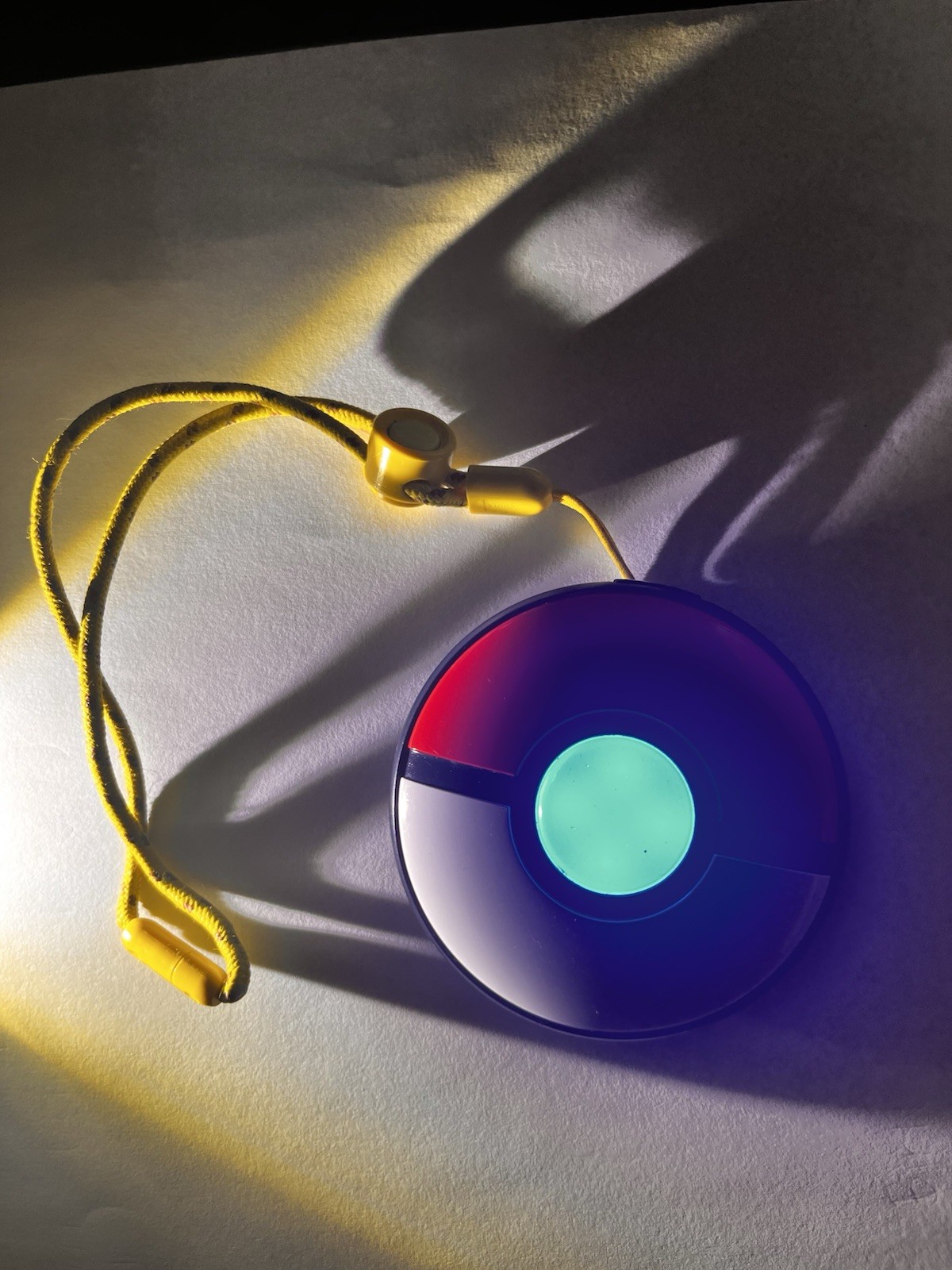 Nintendo Pokémon GO Plus+ Poké Accessory with Yellow Strap Working Perfectly