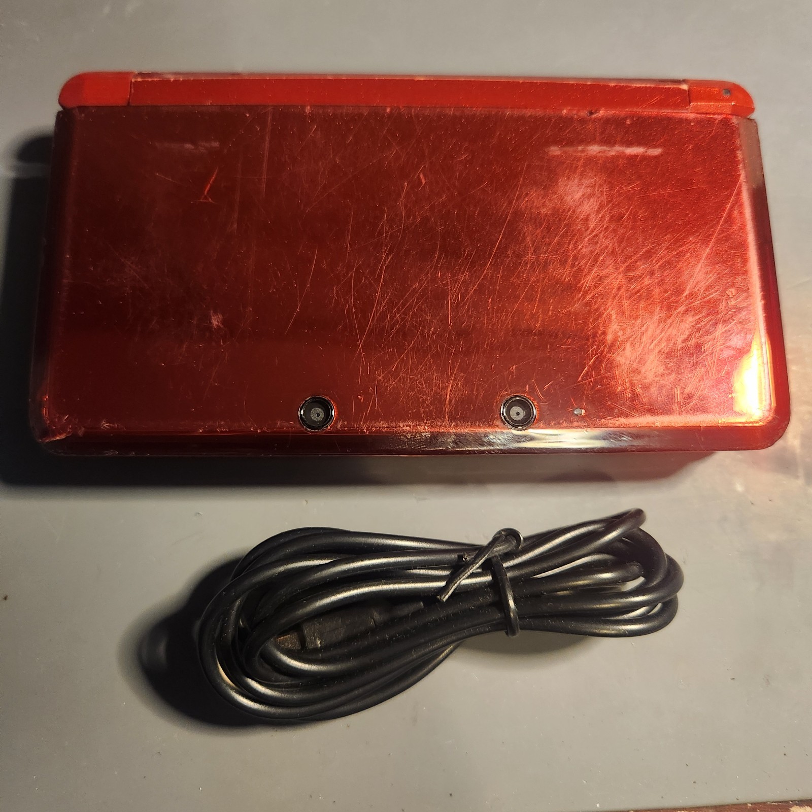 Nintendo 3DS Handheld Game Console Flame Red