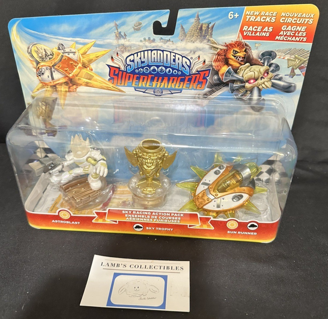Skylanders Superchargers Sky Racing Action Pack Astro Blast Sun Runner vehicle