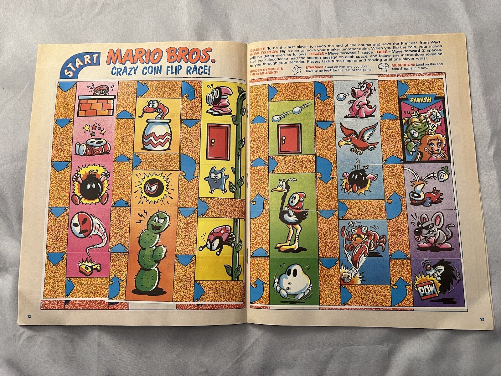 1989 Nintendo Sticker Box and Album Book – Diamond Complete Mario Link Zelda￼