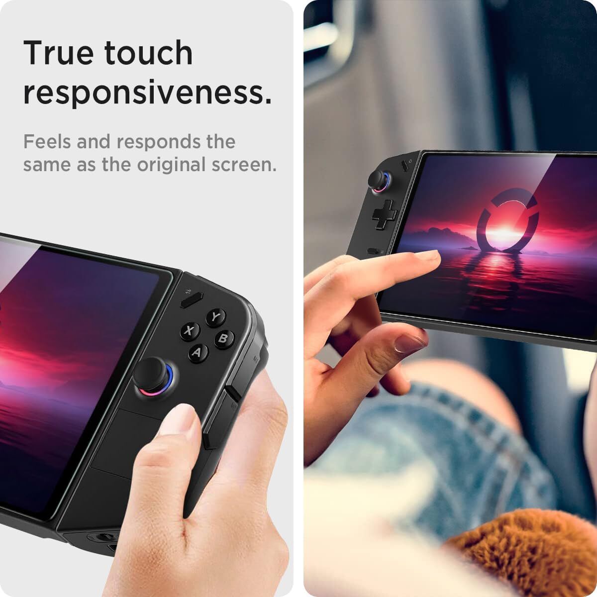 2PCS Lenovo Legion Go S / Legion GO Gaming Handheld Glass Screen Protector Cover