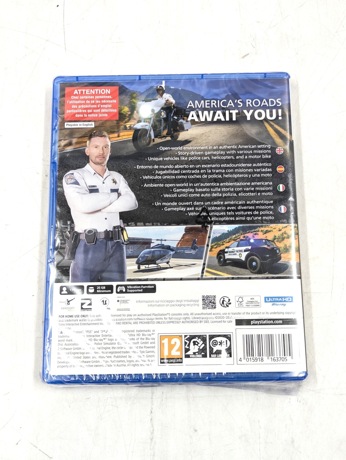 Highway Police Simulator Game for PlayStation 5 | PEGI 12