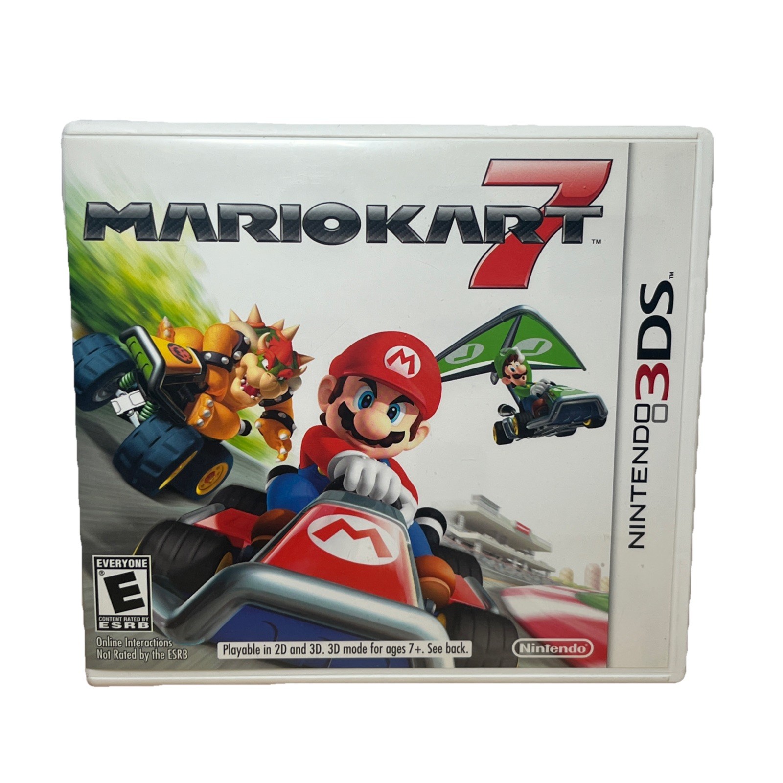 Mario Kart 7 (Nintendo 3DS, 2011) Authentic Tested Works