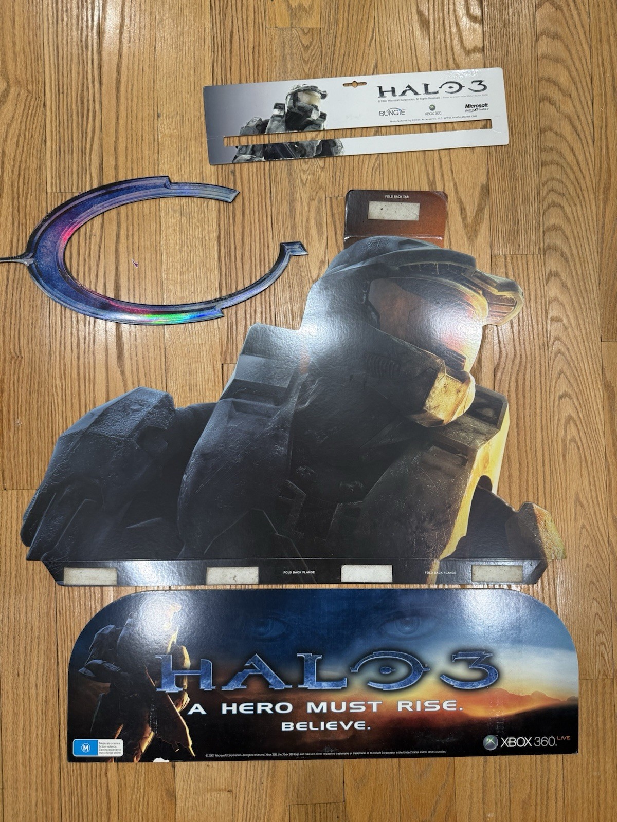 Various Halo Large Store Display Xbox Parts