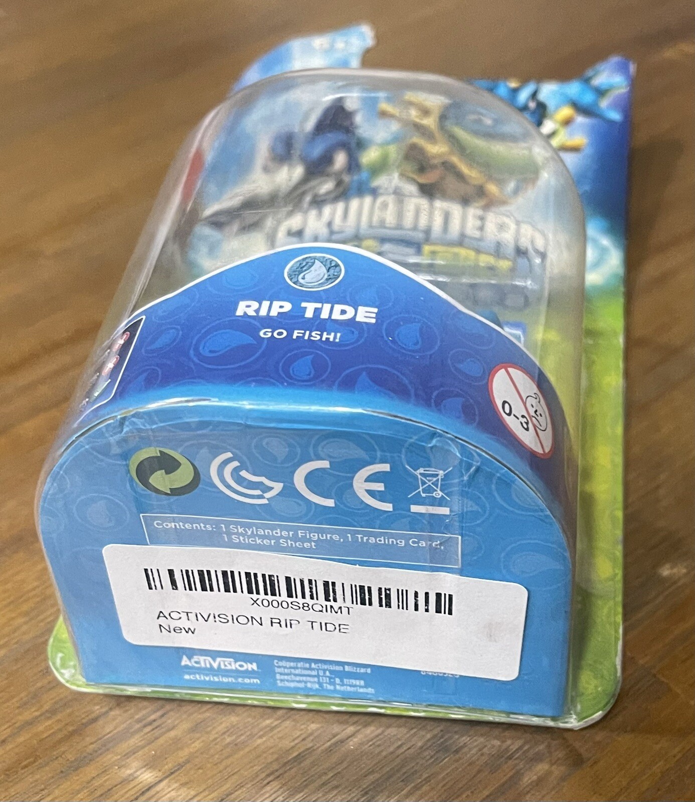 2013 Skylanders Swap Force Rip Tide Green Blue, Go Fish!