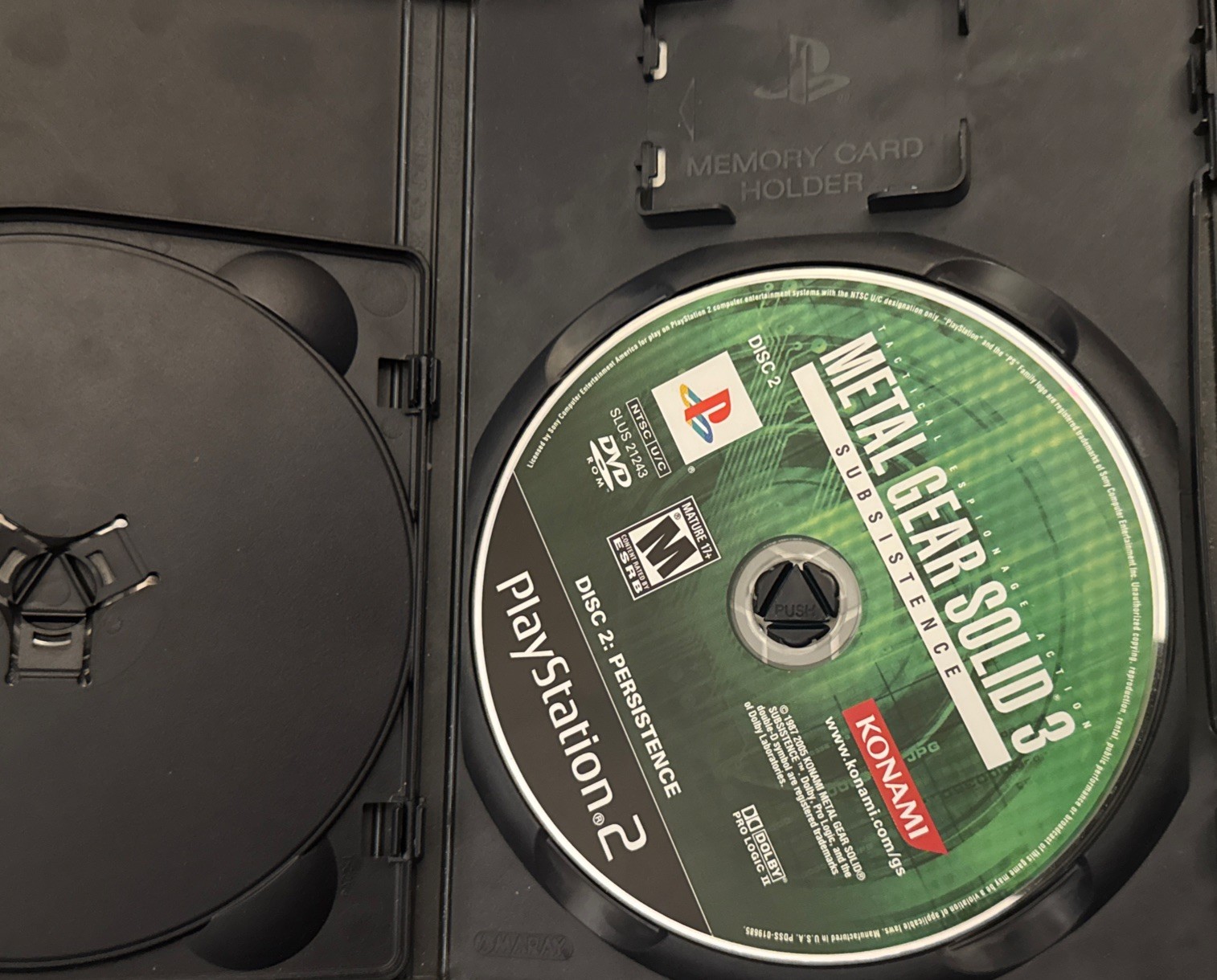 Metal Gear Solid 3 Subsistence (Sony PlayStation 2 PS2, 2006)