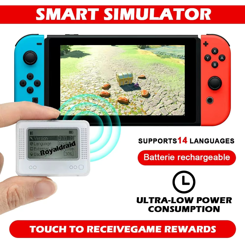 For Amiibo Emulator Bluetooth-Compatible Emulator for Nintendo Switch 3DS Wii U