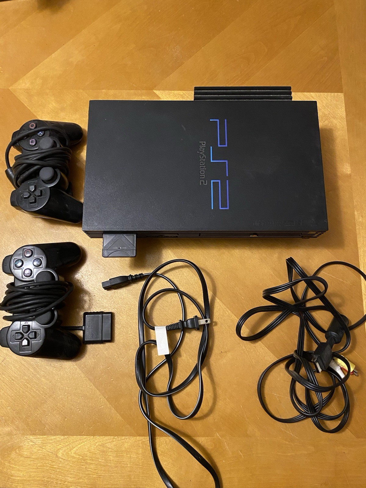 Sony PlayStation 2 PS2 Fat Console Complete SCPH-39001 TESTED With Controllers