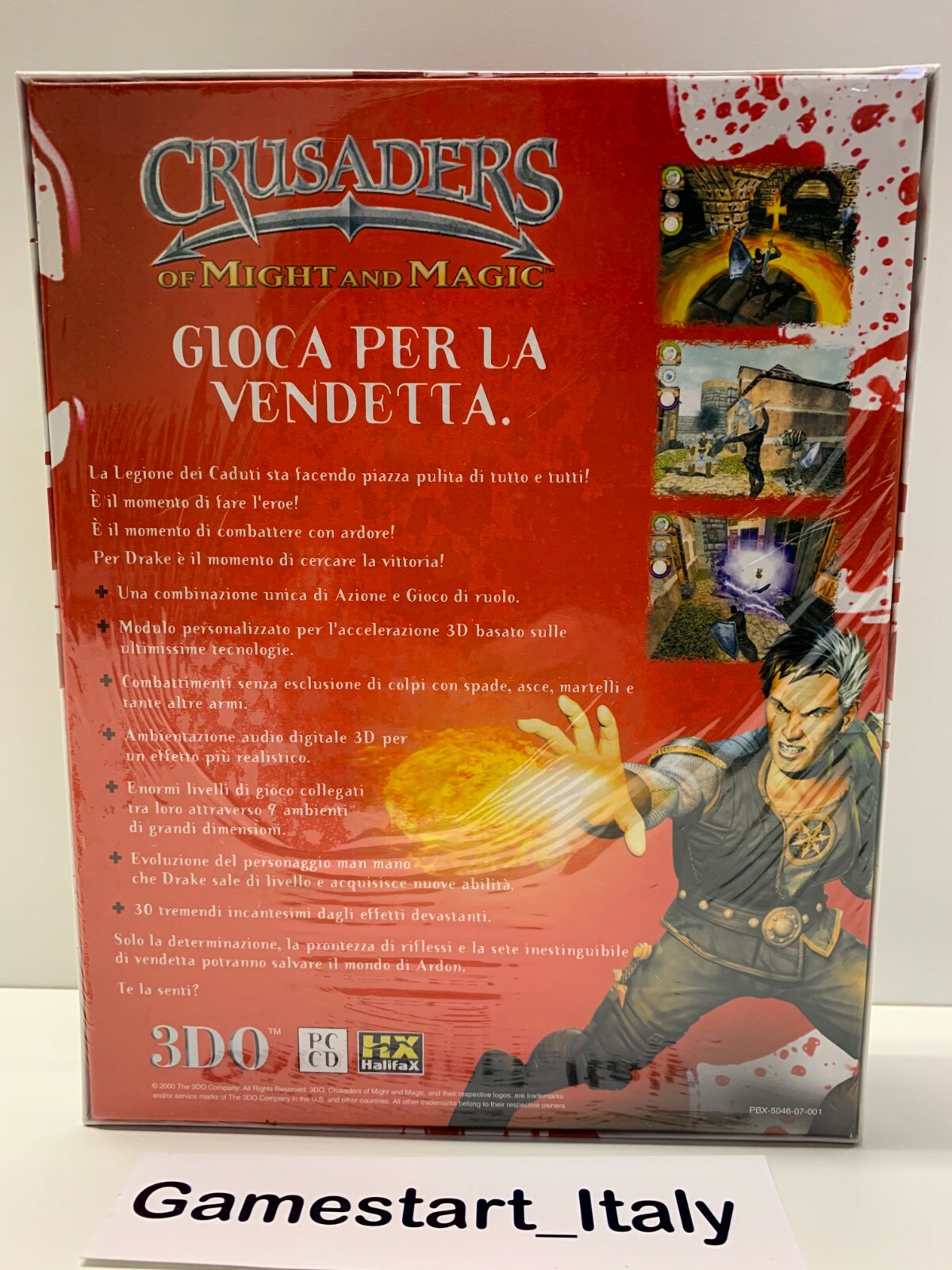 CRUSADERS OF MIGHT AND MAGIC BIG BOX EDITION 2000 – PC NEW FACTORY SEALED