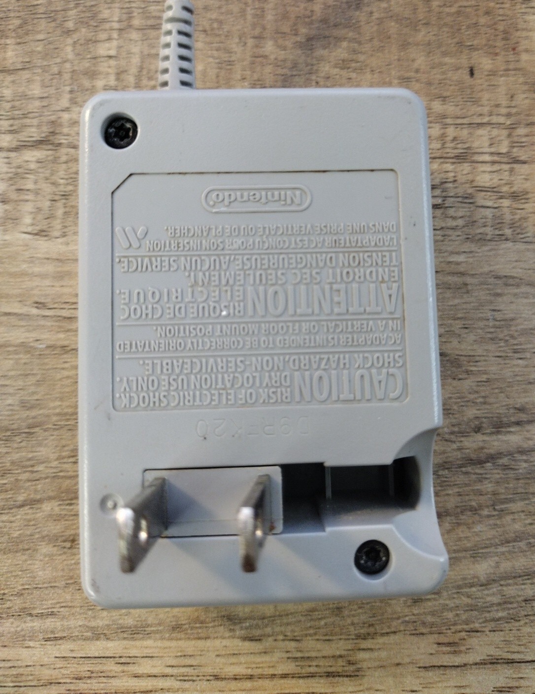 OEM Official Nintendo WAP-002 USA AC Adapter Power Supply 4.6V 900mA DSi XL 3DS