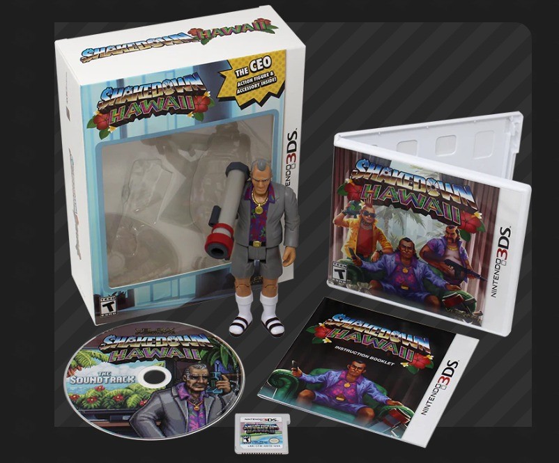 Shakedown Hawaii Collector’s Edition Nintendo 3DS NTSC-US New(Retro City Rampage
