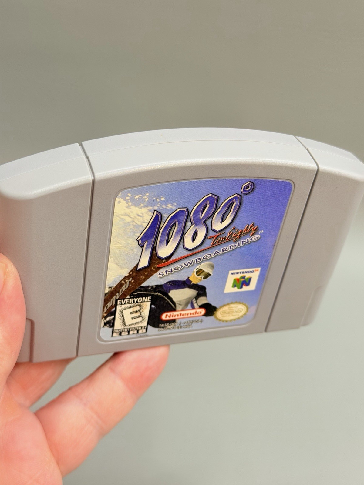 1080 Snowboarding N64 Nintendo 64 Authentic Cartridge – Cleaned – Very Good