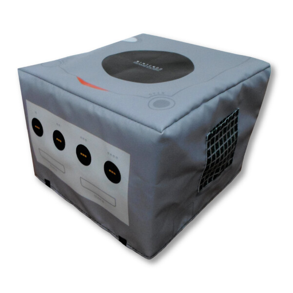 Nintendo Gamecube Platinum Silver System Console Dust Cover – Vinyl Washable NEW
