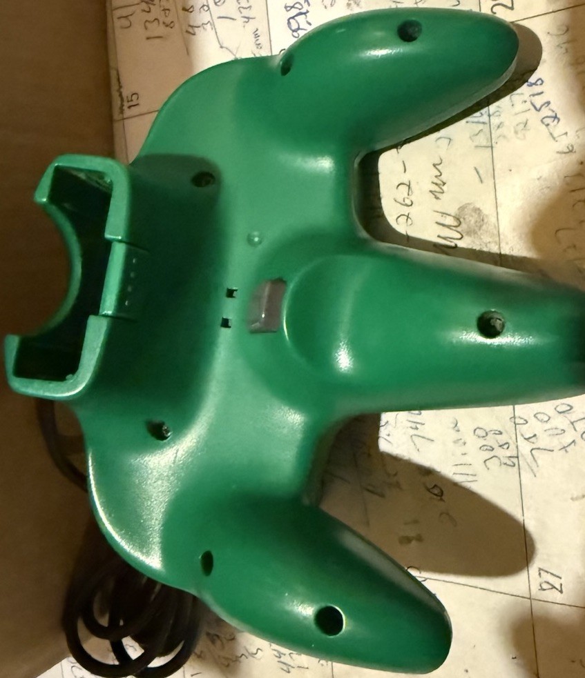 OEM Nintendo 64 N64 Green Controller NEW STICK (READ DESCRIPTION)