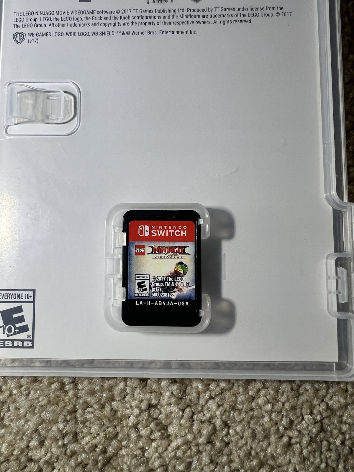 The LEGO NINJAGO Movie Videogame Nintendo Switch Multiplayer E10+ 2017