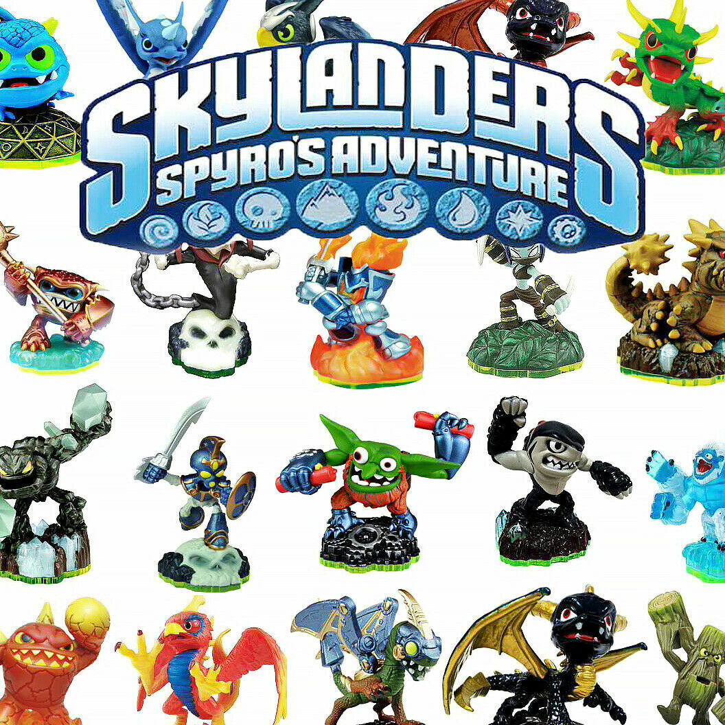 All Skylanders Spyro’s Adventure Characters Buy 3 Get 1 Free…Free Shipping !!!